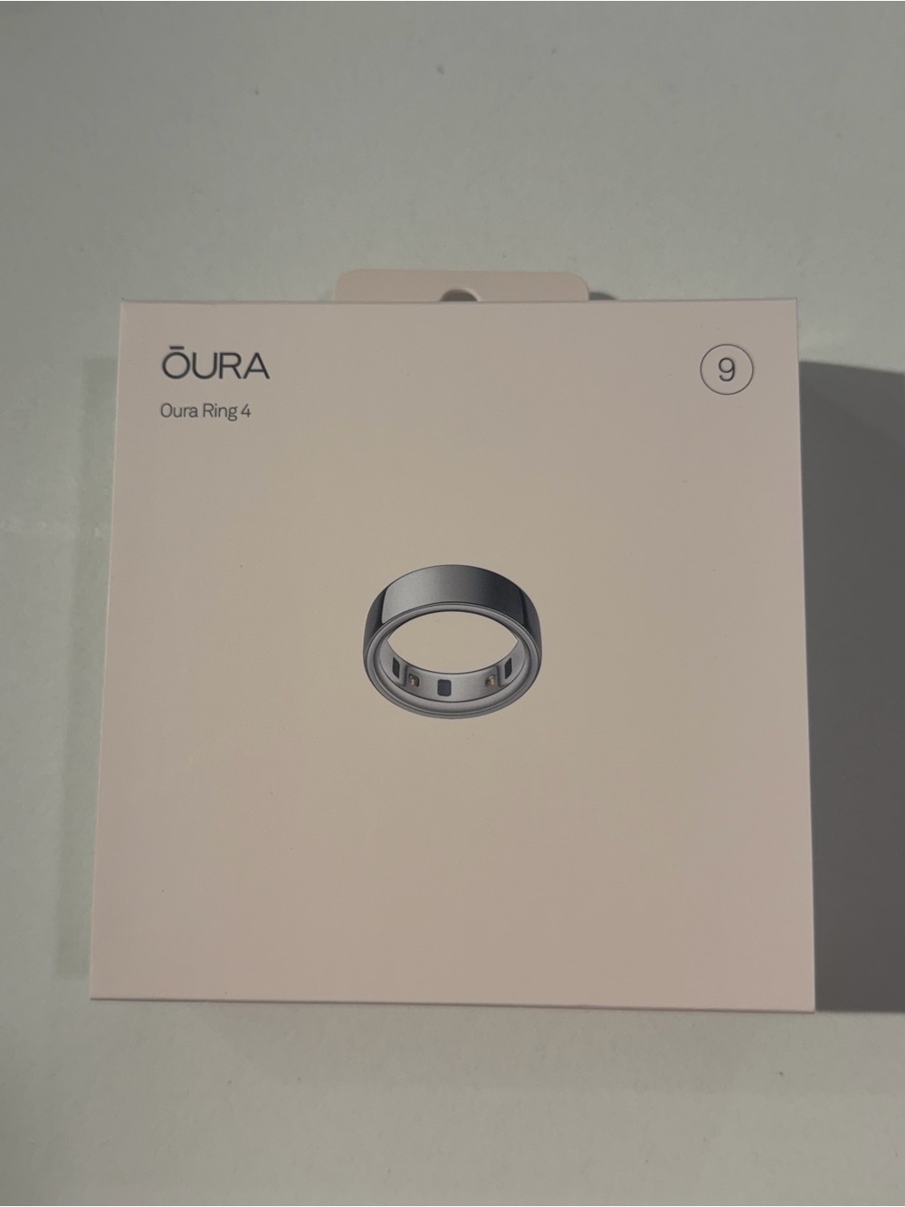 Oura Ring 4 - Silver - Size 9 - Brand New Sealed in Box